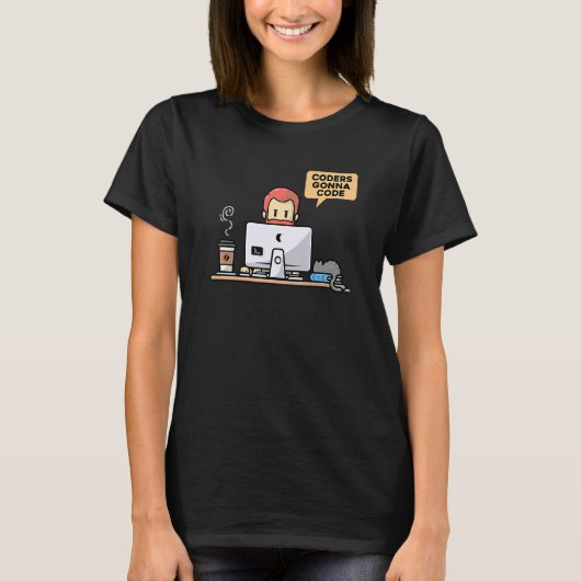 コードプログラマコンピュータギークおたくPc Tシャツ (正面)