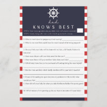 コードベビーシャワーパパ最高のがゲームを航海の知る