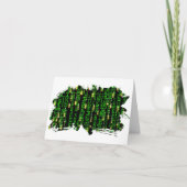 コードマトリックス 招待状 (正面)