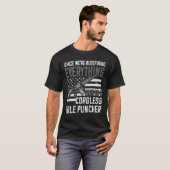 コードレスの穴すべてを再定義 Tシャツ (正面フル)