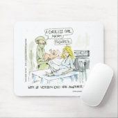コードレスベビーおもしろいカードティースマグカップ&ギフト マウスパッド (マウス)