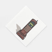 コードレス電話 スタンダードランチョンナプキン (角)