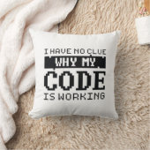 コード作業 クッション (ブランケット)