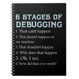 コード化用ギフトDebug Computer Scienceプログラマ  ノートブック