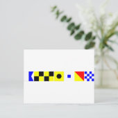 コード名アリソン ポストカード (スタンド正面)