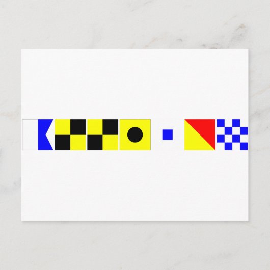 コード名アリソン ポストカード (正面)