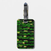 コード行列 ラゲッジタグ (裏面縦)