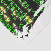 コード行列 薄葉紙 (詳細)