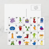 コード鍵 – モンスター ポストカード (正面/裏面)