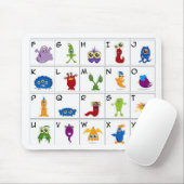 コード鍵-モンスター マウスパッド (マウス)