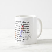 "コード青は来ています! "--ナースのストーリーアートのギフト コーヒーマグカップ (正面右)