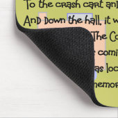 "コード青は来ています! "--ナースのストーリーアートのギフト マウスパッド (コーナー)