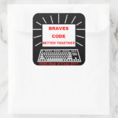 コード2017のIHMS時間 スクエアシール (バッグ)