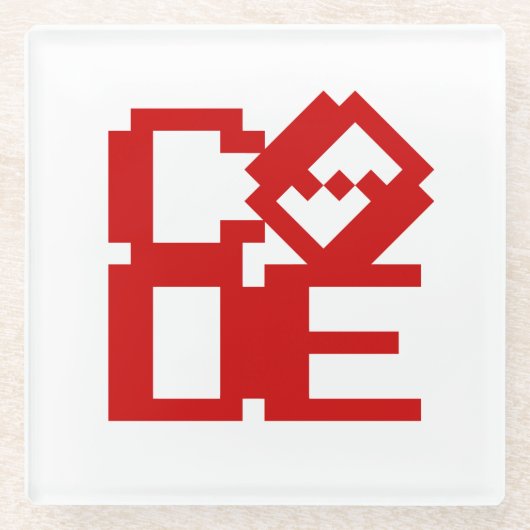 コード ガラスコースター (正面)