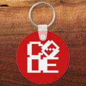 コード キーホルダー (正面)