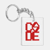 コード キーホルダー (正面左)