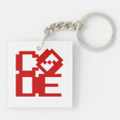 コード キーホルダー (裏面)