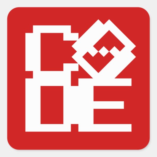 コード スクエアシール (正面)