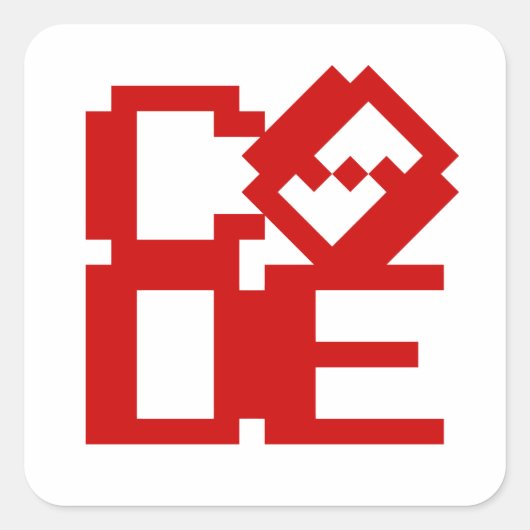 コード スクエアシール (正面)