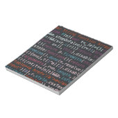 コード ノートパッド (回転)