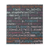 コード ノートパッド (正面)