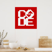 コード ポスター (キッチン)