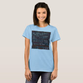 コード Tシャツ (正面フル)