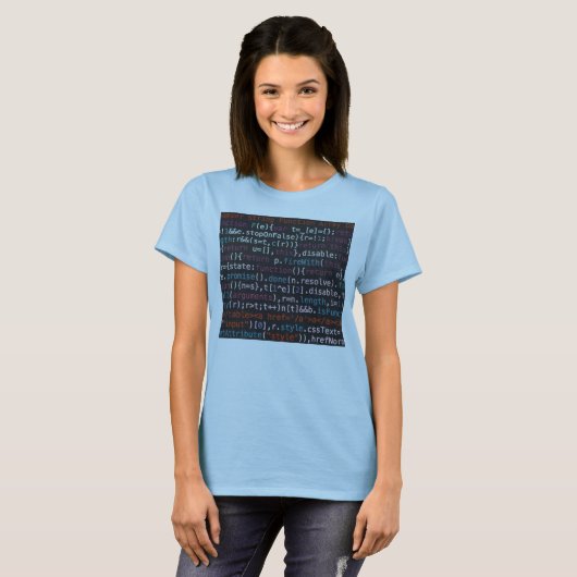 コード Tシャツ (正面フル)