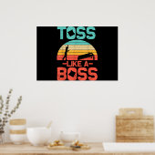 コーナおもしろいルホークールトスのようなボス ポスター (キッチン)