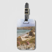 コーナカラフルウォール・イングランド沿岸風景 ラゲッジタグ (正面縦)