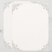 コーナファンシーーが輝くアイボリー (正面/裏面)