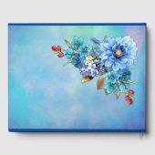 コーナフラワーブルーin水彩画 ゲストブック (裏面)