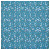 コーナフラワーブルーin水彩画 ファブリック (見本)