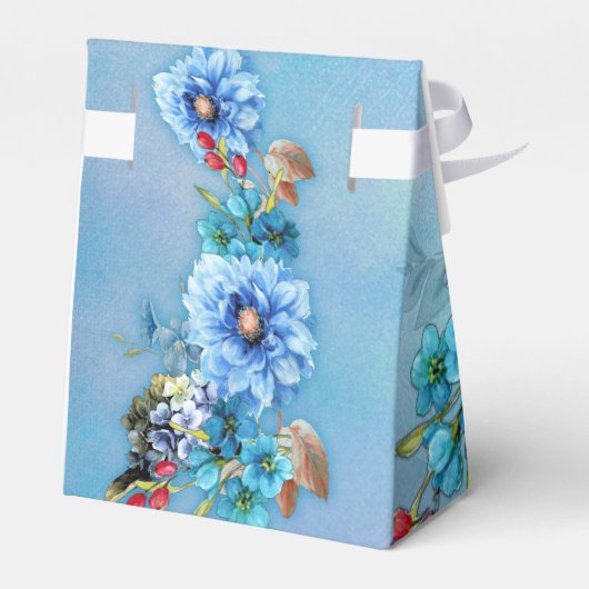 コーナフラワーブルーin水彩画 フェイバーボックス (裏面サイド)