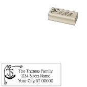 コーナーいかり（ロープ付き） ラバースタンプ (押印)