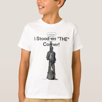 ""コーナーのStandin! Winslow Arizon Tシャツ