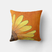 コーナーひまわり枕 クッション (裏面)