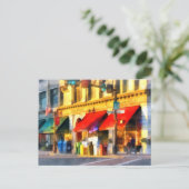 コーナーまたはセンターおよびマーチャントラットランドVT ポストカード (スタンド正面)