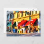 コーナーまたはセンターおよびマーチャントラットランドVT ポストカード (正面/裏面)