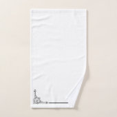 コーナーエレガント バスタオルセット (ハンドタオル)