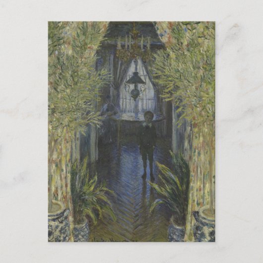 コーナーオブザアパートメントバイクロードモネ ポストカード (正面)