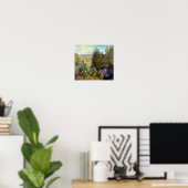 コーナーオブザガーデンバイモネプリント ポスター (ホームオフィス)