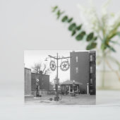 コーナーガスステーション， 1925 ポストカード (スタンド正面)