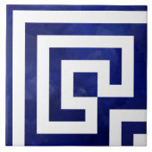 コーナーギリシャメアンダー – ギリシャ鍵オーナメント タイル (正面)