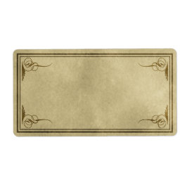 コーナーファンシーの拍子記号ラベル ラベル