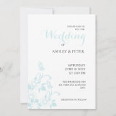 コーナーフラワーズ結婚式招待状 招待状 (正面)