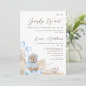 コーナーフローラボホベイビーシャワー待ち 招待状 (スタンド正面)