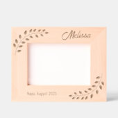 コーナーリース分岐7x5 レーザー彫刻フレーム (正面)