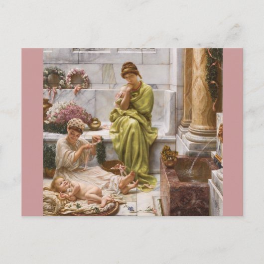 コーナー市場花売り ポストカード (正面)