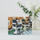 コーナー理容師ショップ ポストカード (スタンド正面)